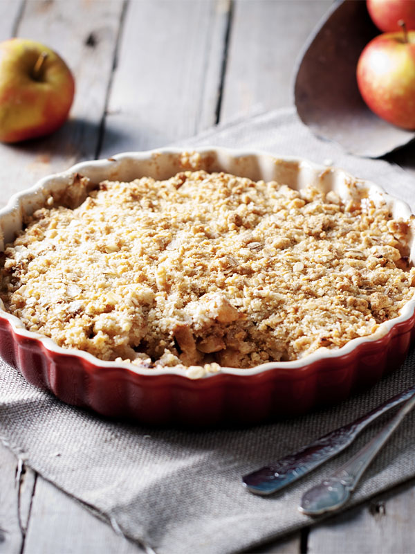 Crumble de manzana