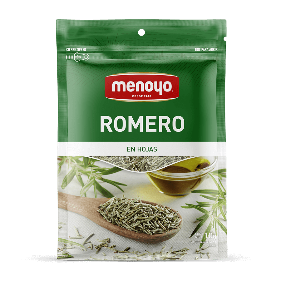 Romero en hojas