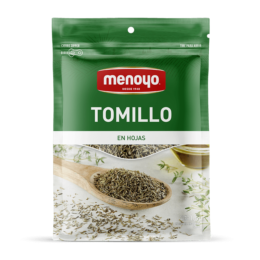 Tomillo en hojas